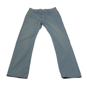 Gap 1969 Slim Light Blue Chino Pants Men’s Size 34x32 Preppy 2011 Button Fly